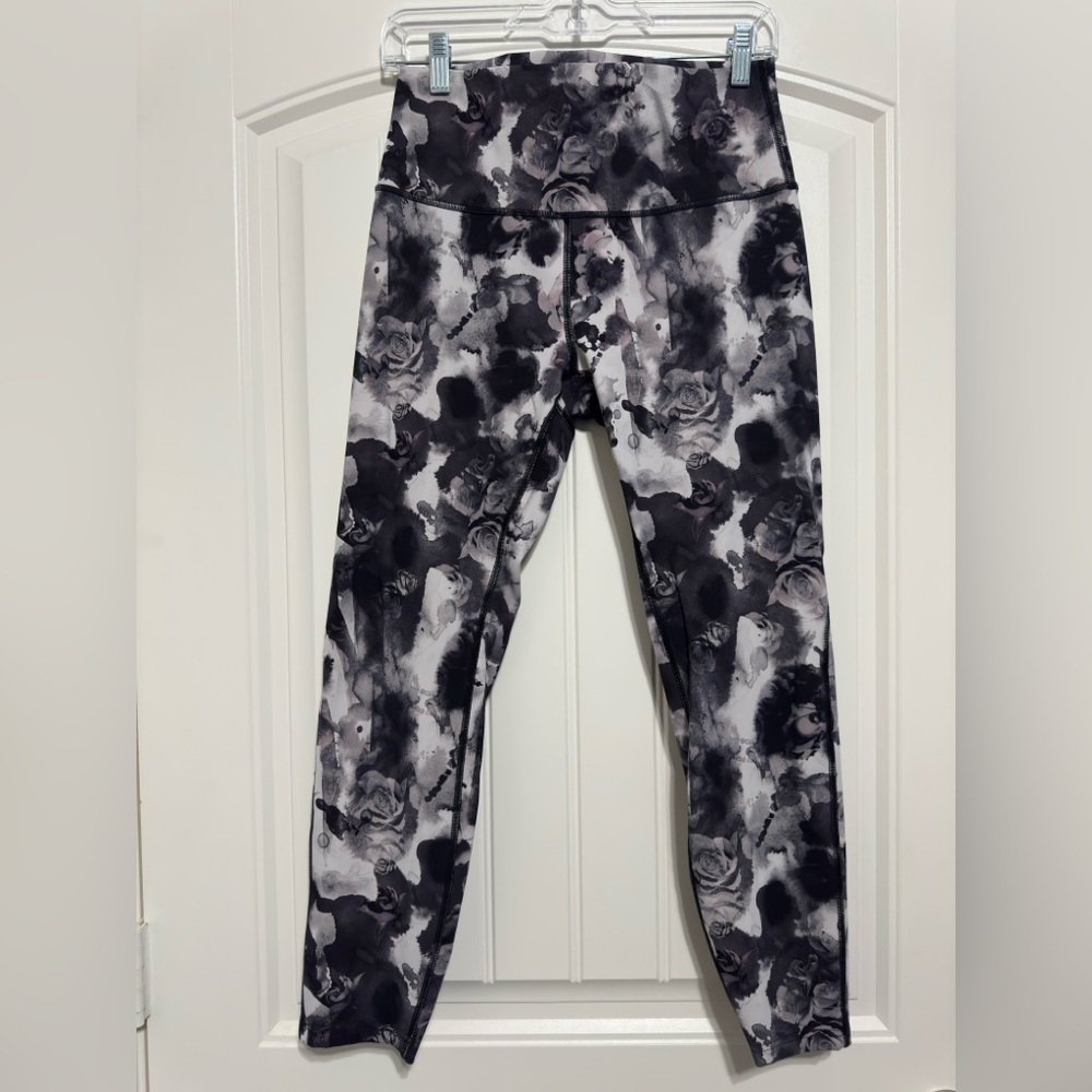 Lululemon High Times Pant (Peek) in Obscurred Black Dusty Mauve